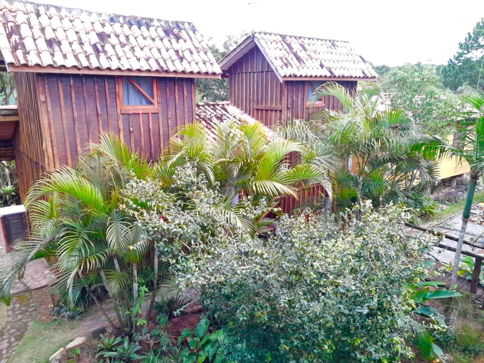 Recanto Das Bromelias Chales Guarda do Embaú Buitenkant foto